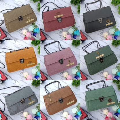 Personalized High Quality Imported Leather Sling Bag For Women