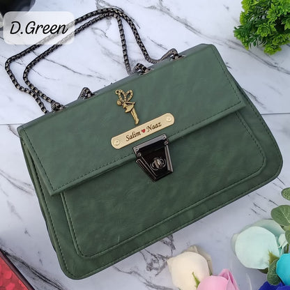 Personalized High Quality Imported Leather Sling Bag For Women