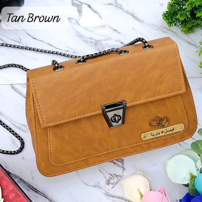 Personalized High Quality Imported Leather Sling Bag For Women
