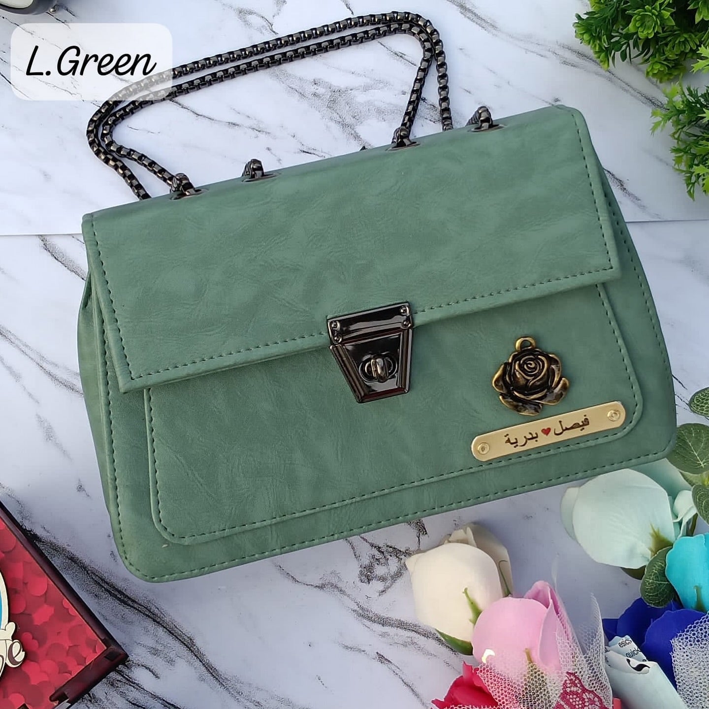 Personalized High Quality Imported Leather Sling Bag For Women