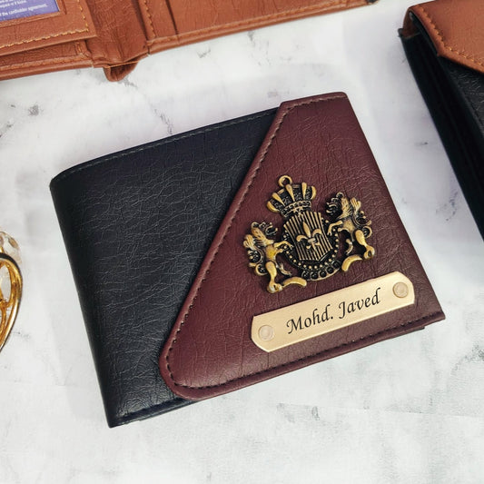 Personalized Premium Leather Turbo Wallet