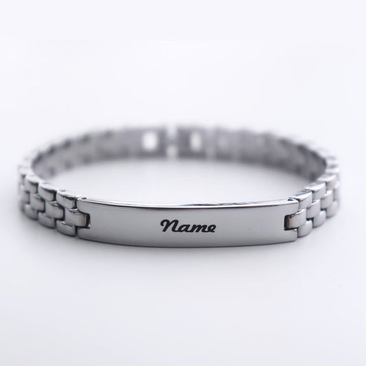 Personalized Stainless Steel Bracelet For Men