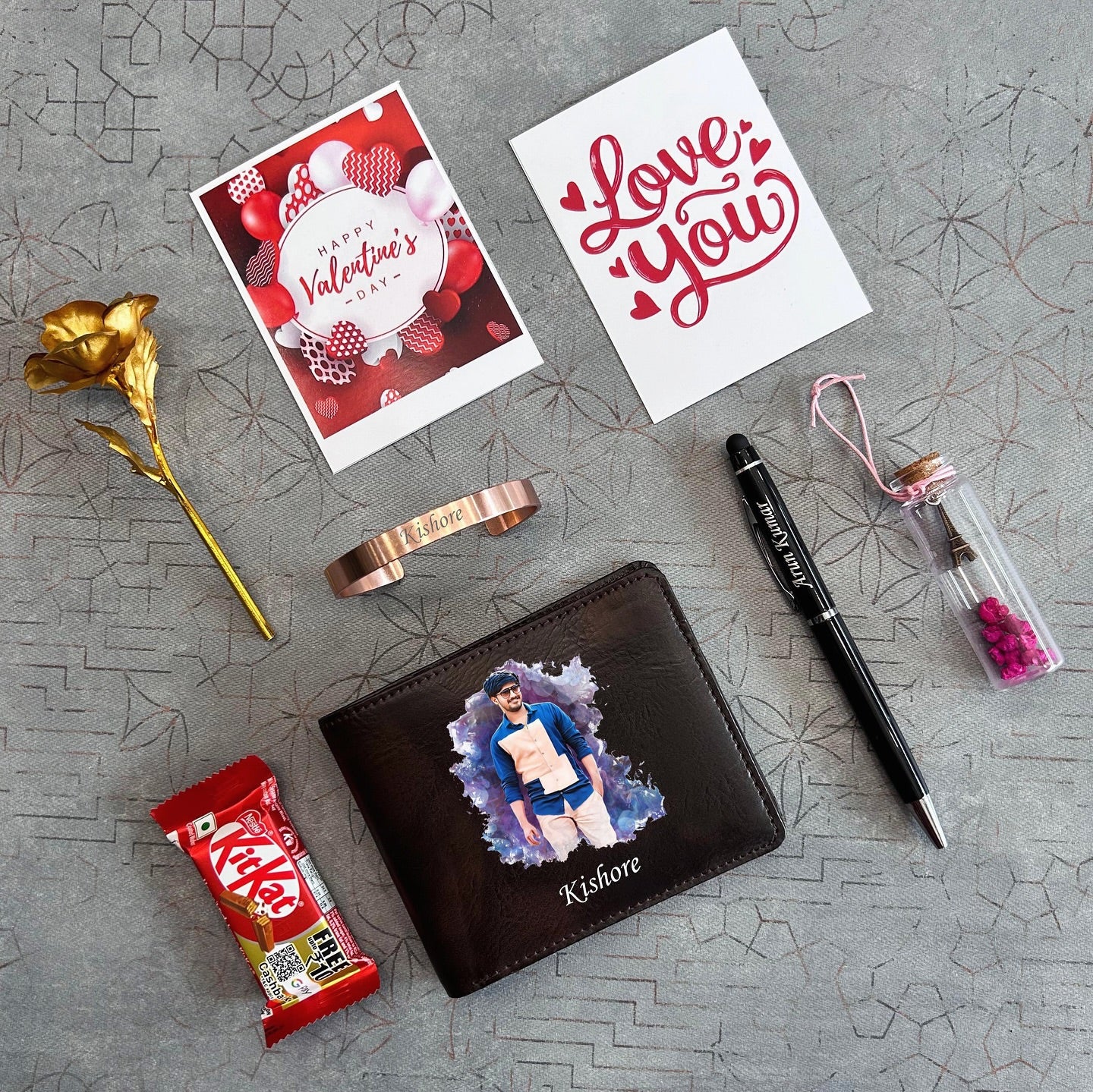 Stylish Personalized Hamper – Perfect for Him