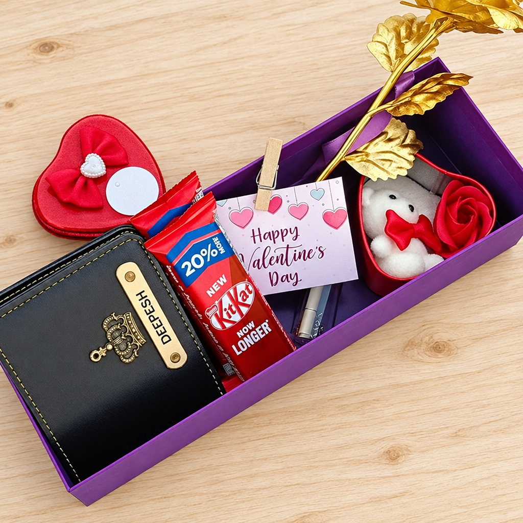 Personalized Romantic Hamper for Him