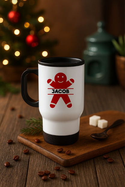 Christmas Special – Personalised Steel Travel Mug