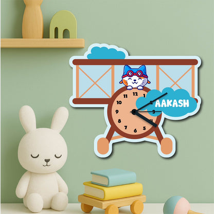 Personalized Kids Wall Clock