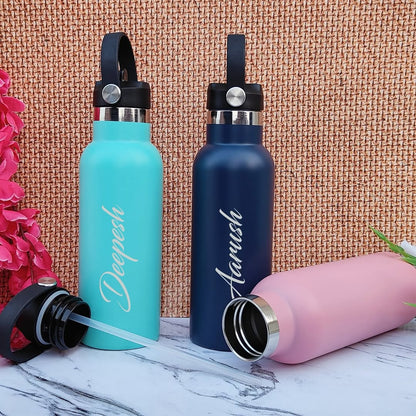 Personalized Premium Vacuum Straw Sipper