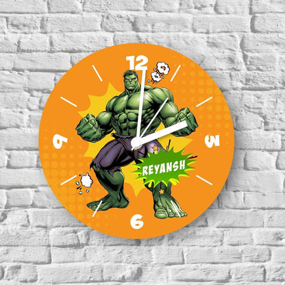 Personalized Kids Wall Clock