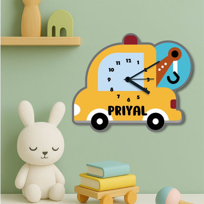 Personalized Kids Wall Clock