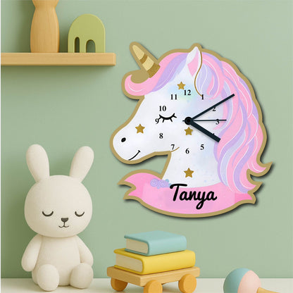 Personalized Kids Wall Clock