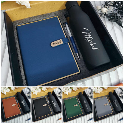 Personalized Z Flip Diary Set Premium Hamper