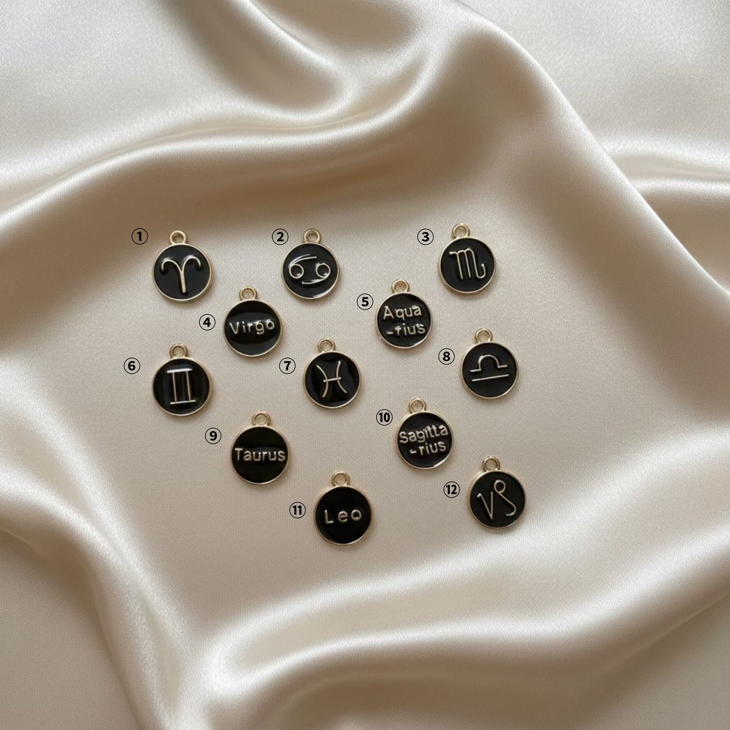Zodiac Sign Charms (Only Charm)