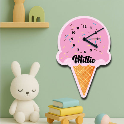 Personalized Kids Wall Clock