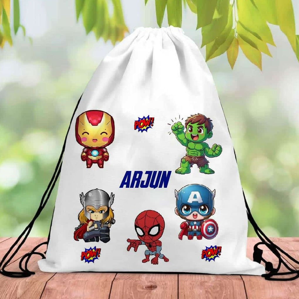 Personalized Drawstring Bag