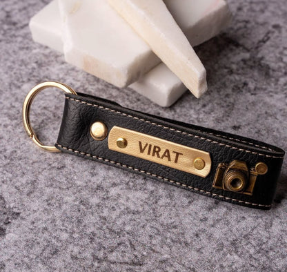 Personalized Premium Leather Keychain