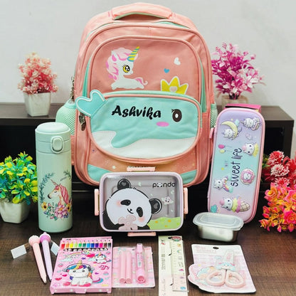 Personalized All-in-One School Essentials Hamper for Kids