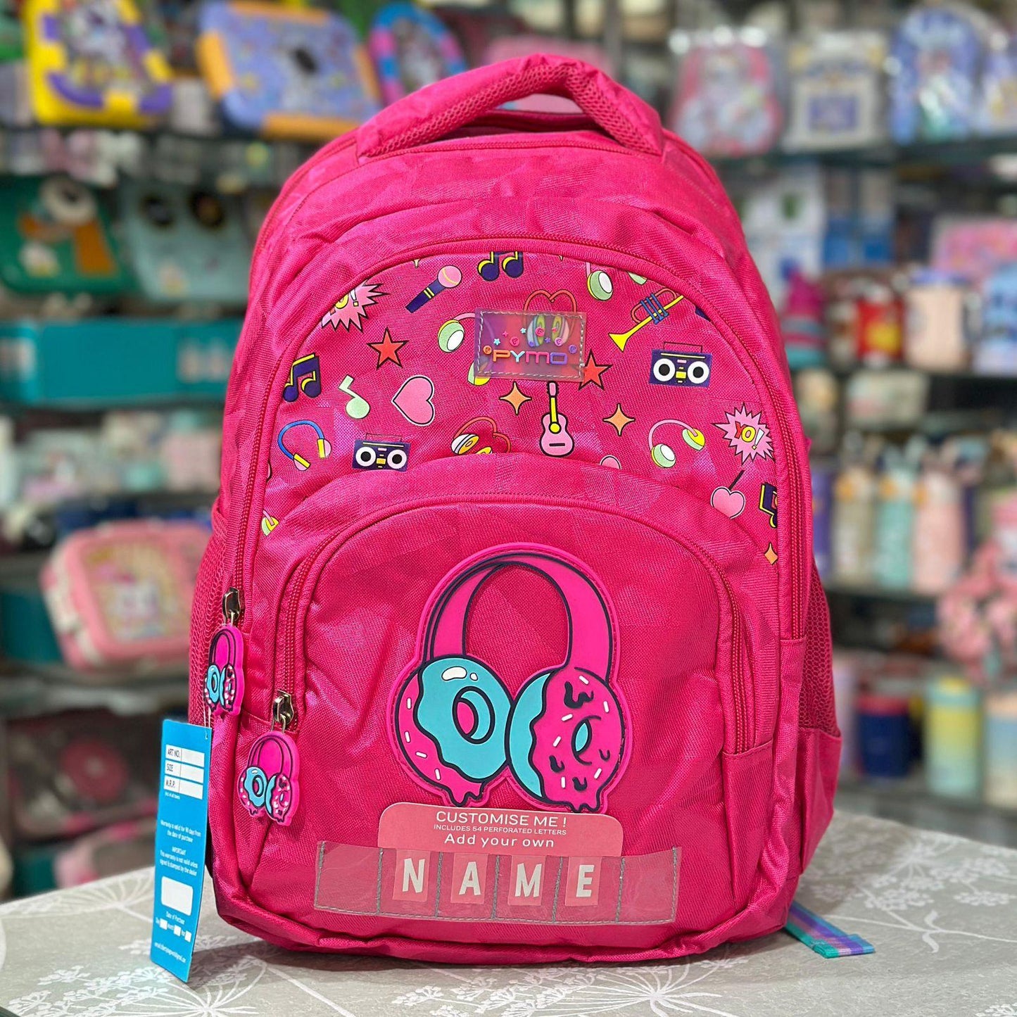 18 Inch Backpack | 4 Zipper Lightweight Waterproof School Bag