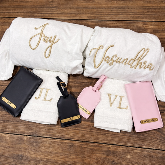 Personalized Newly Married Couple "His / Hers" Set (1 Set)