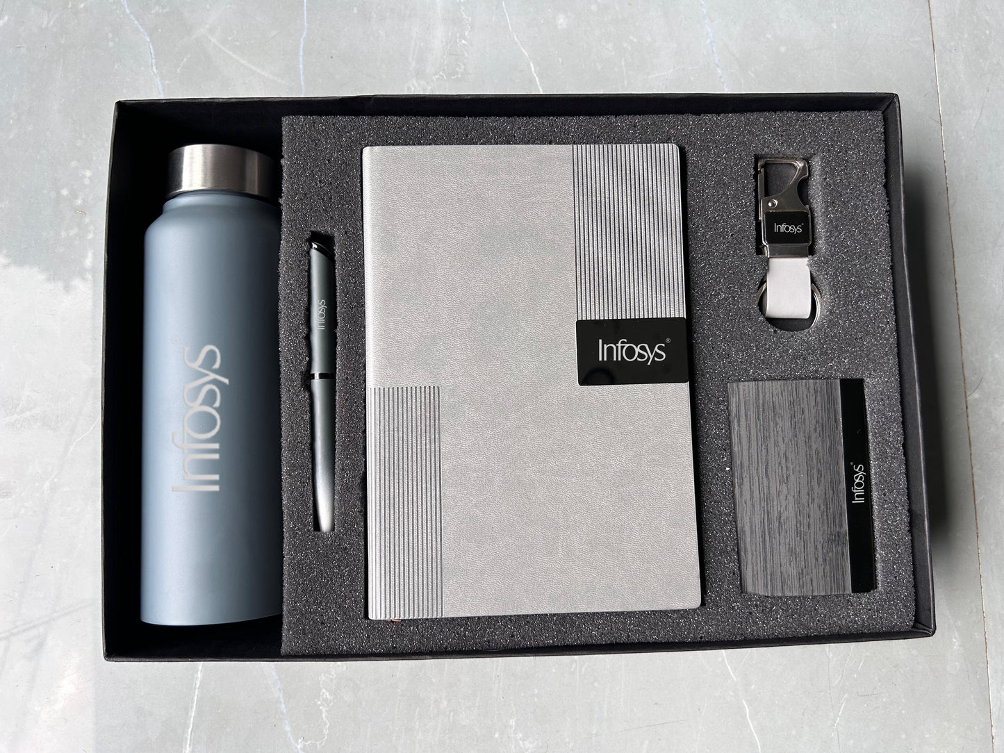 Premium Personalized Gift Hamper – 5 in 1 Accessories Set