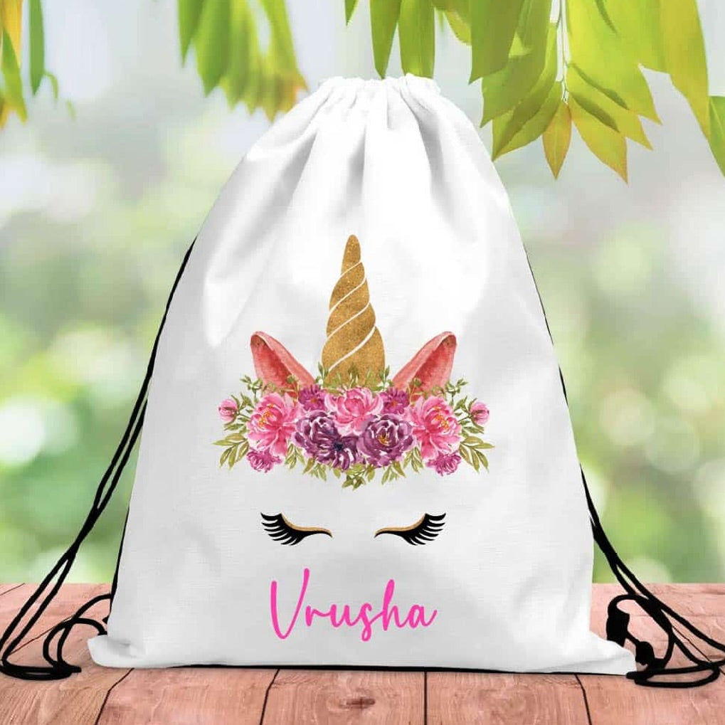 Personalized Drawstring Bag