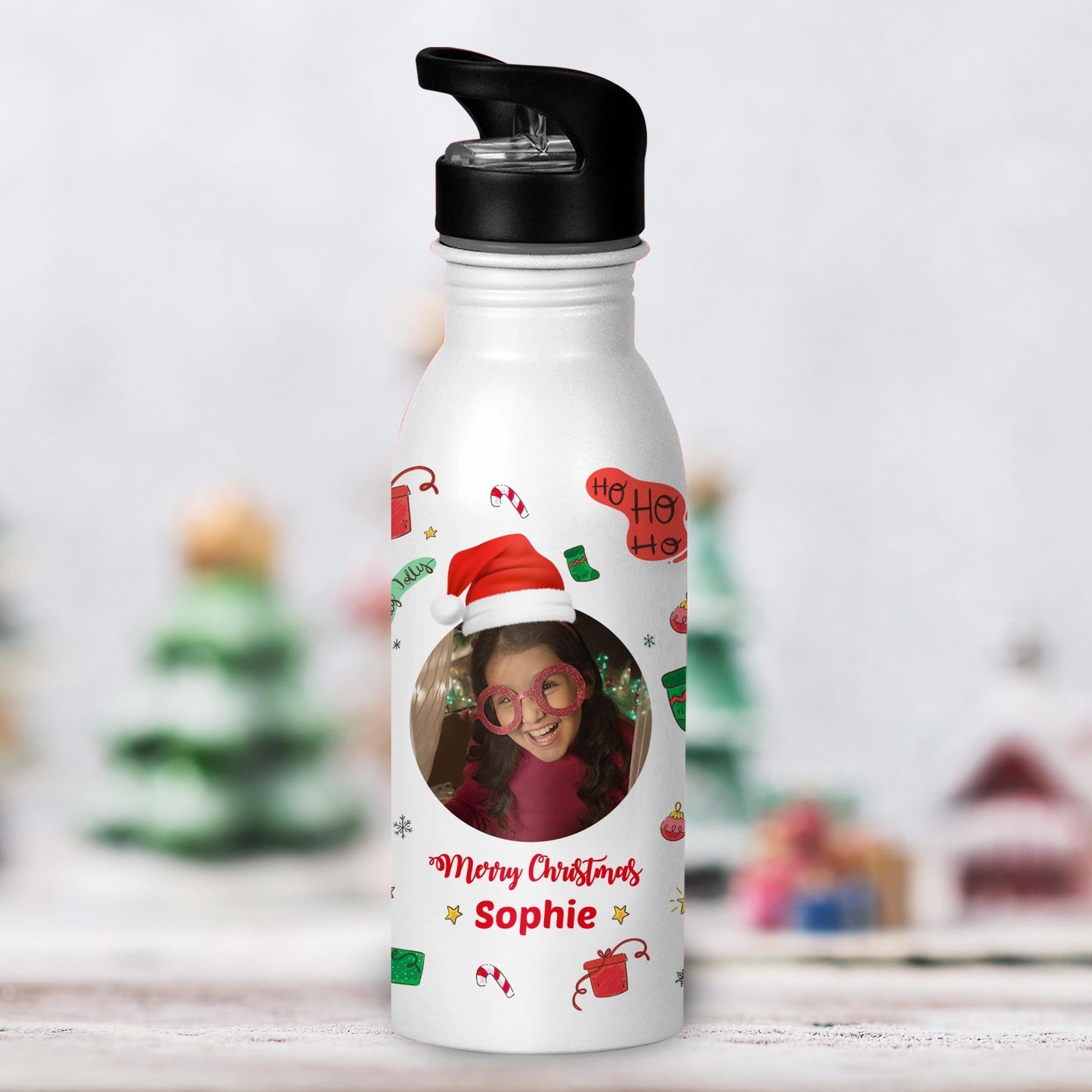 Christmas Personalised Sipper