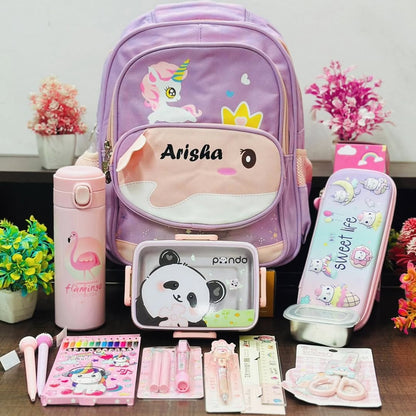 Personalized All-in-One School Essentials Hamper for Kids