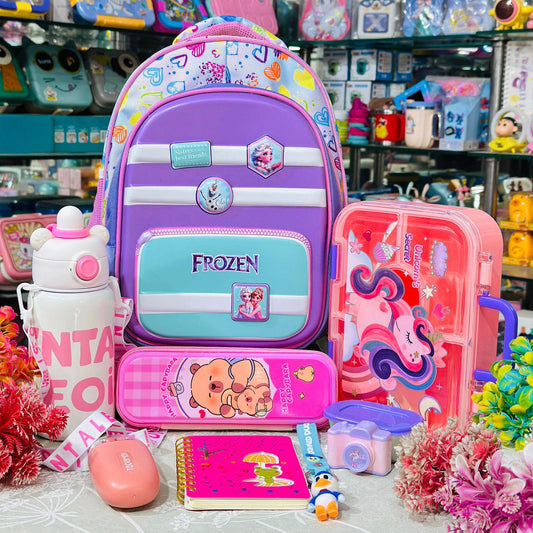 Back to School Hamper | 15 Inch Backpack with Bottle, Lunch Box & Essentials