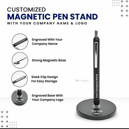 Personalized Levitating Pen with Magnetic Stand