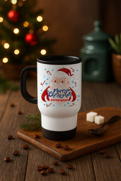 Christmas Special – Personalised Steel Travel Mug