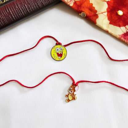 Customised Cartoon Charm Rakhis