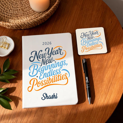 Personalized 3-Piece Desk Essentials Combo