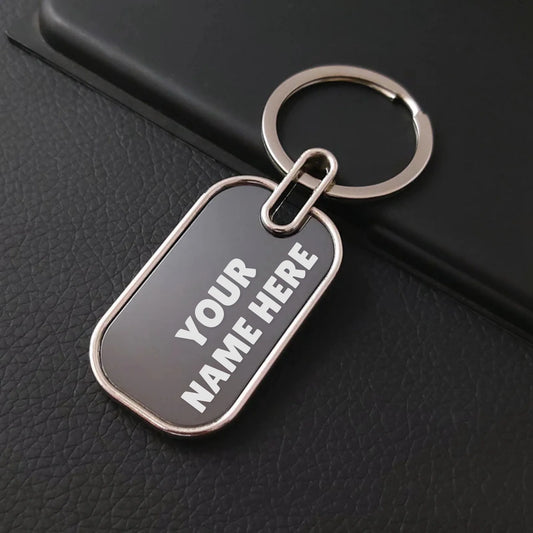 Personalized Metal Keychain