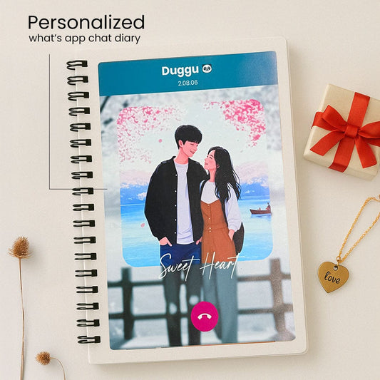 Personalized Whatsapp Chat Book / Diary