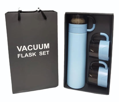 Personalized Vacuumed Black Bottle and Mug Set