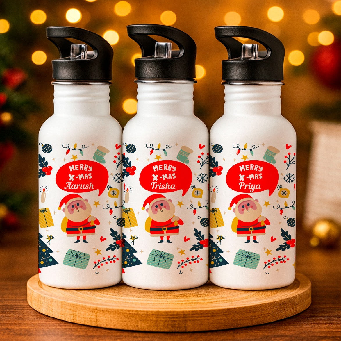 Christmas Personalised Sipper