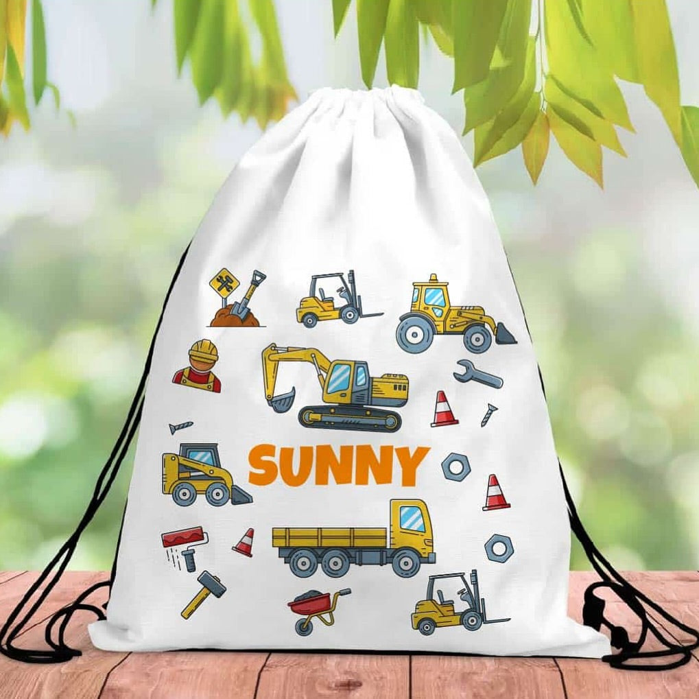 Personalized Drawstring Bag