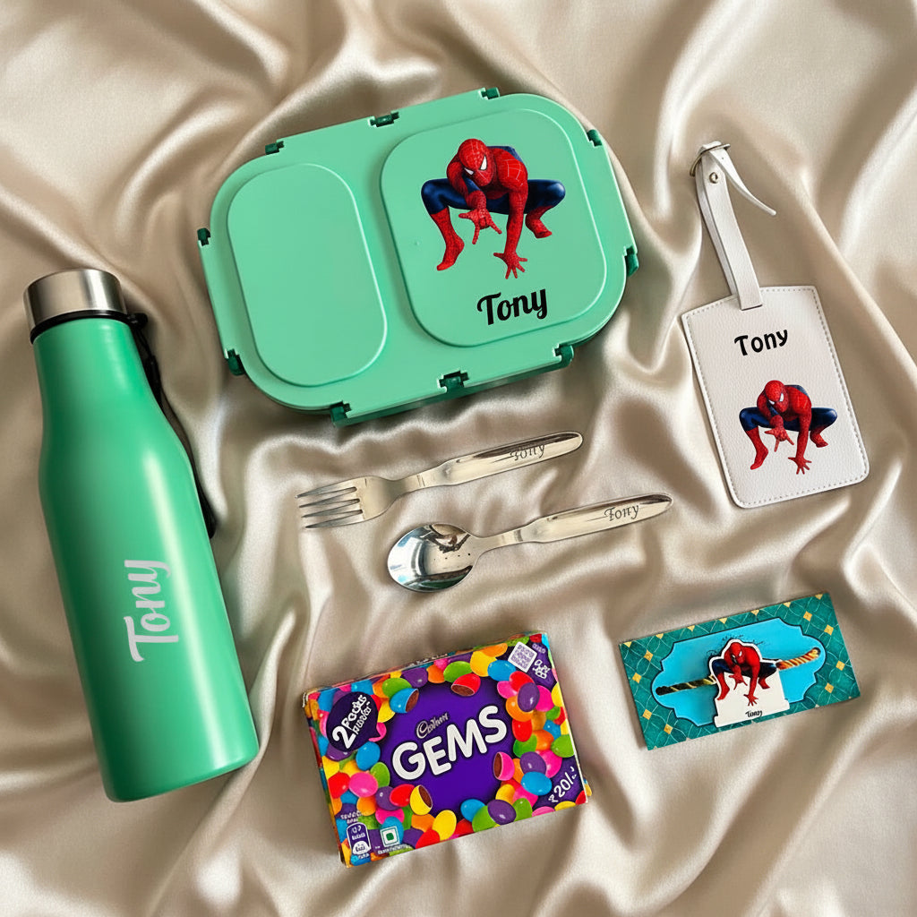 Personalised Kids Rakhi Hamper