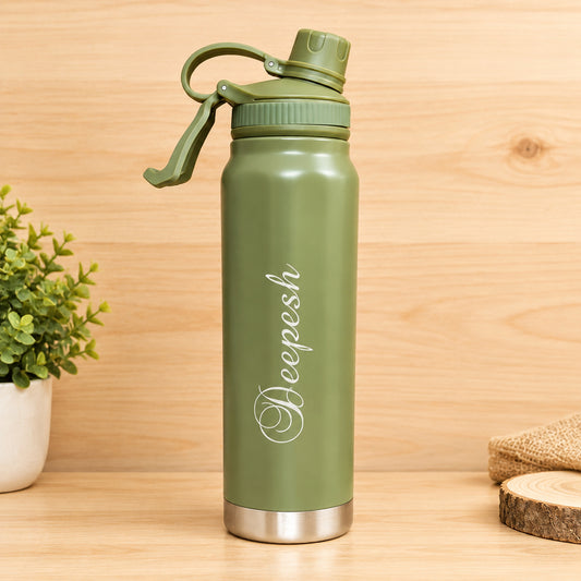 Personalized 1000 ML Handle Bottle – Hot & Cold