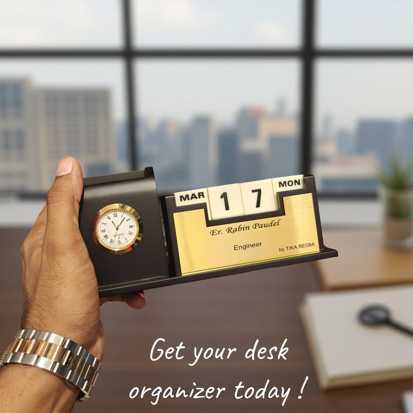 Personalized Pen Stand