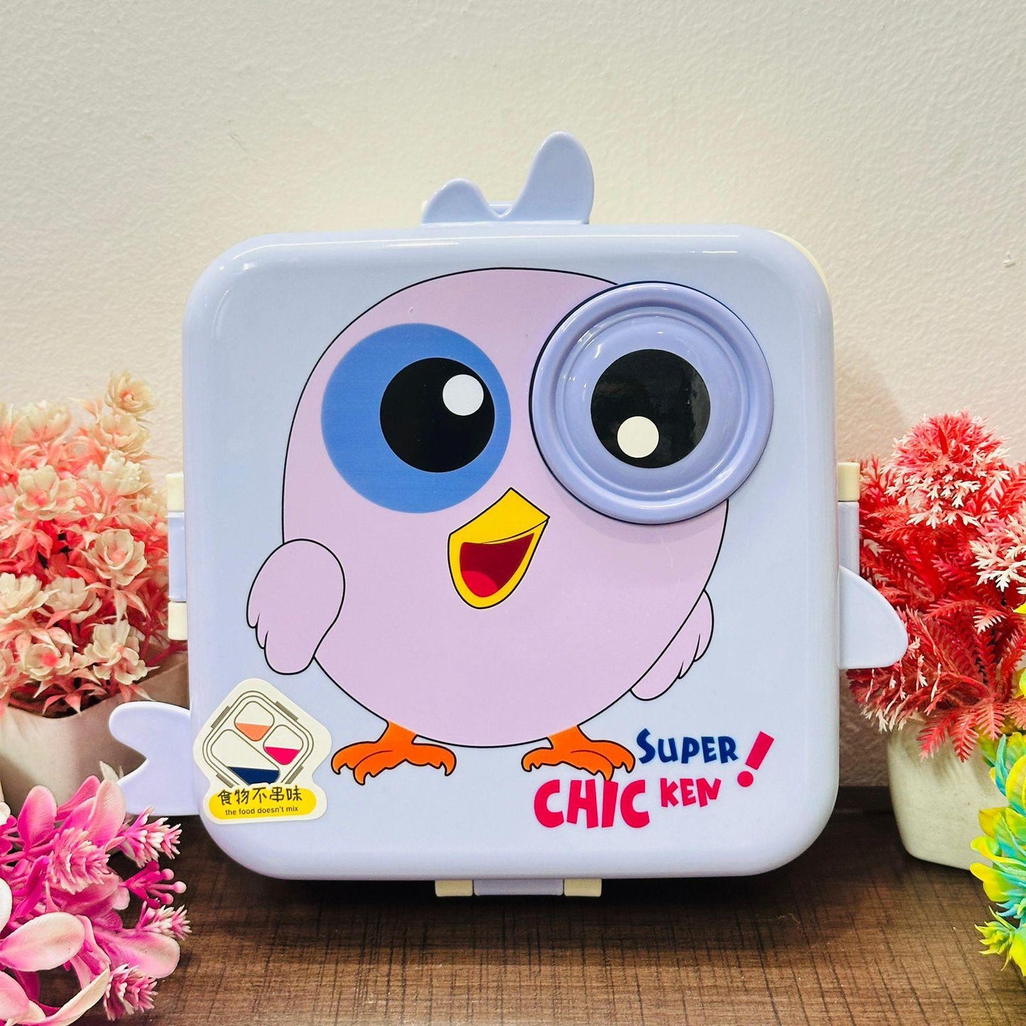 Double Decker Stainless Steel Lunch Box | Insulated Leak Proof with Spoon