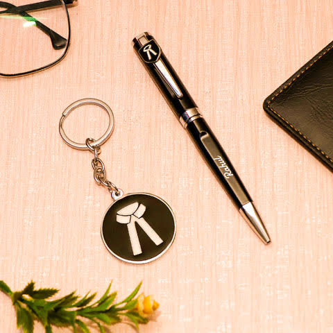 Professional Pen & Keychain Gift Set