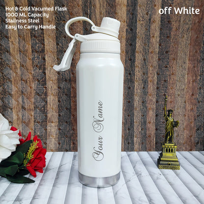 Personalized 1000 ML Handle Bottle – Hot & Cold