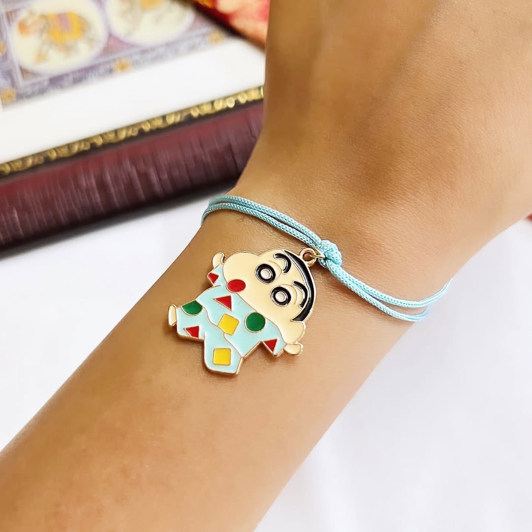 Customised Cartoon Charm Rakhis