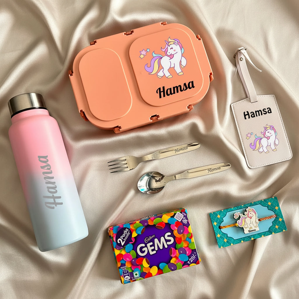 Personalised Kids Rakhi Hamper