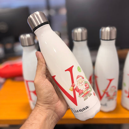 Christmas Theme Personalized Cola Thermal Steel Bottle