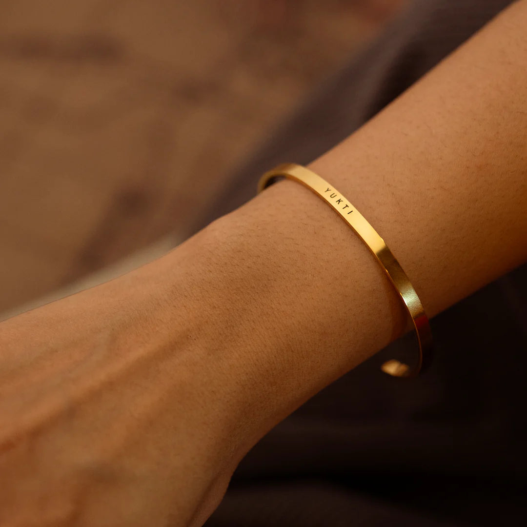 Personalized Stainless Steel Unisex Adjustable Kada