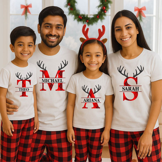 Christmas Special Customised Family T-Shirts