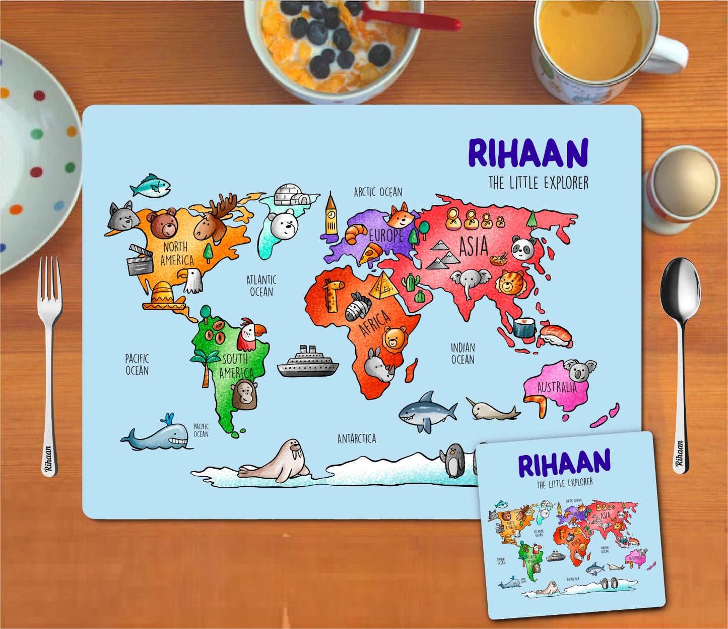 Personalized Mat Set Combo