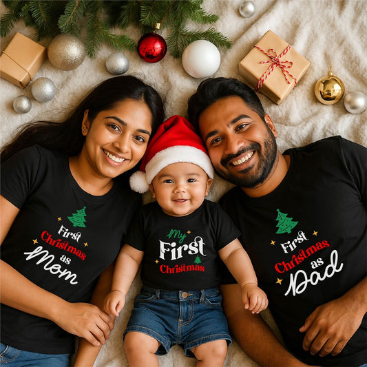 Christmas Special Customised Family T-Shirts