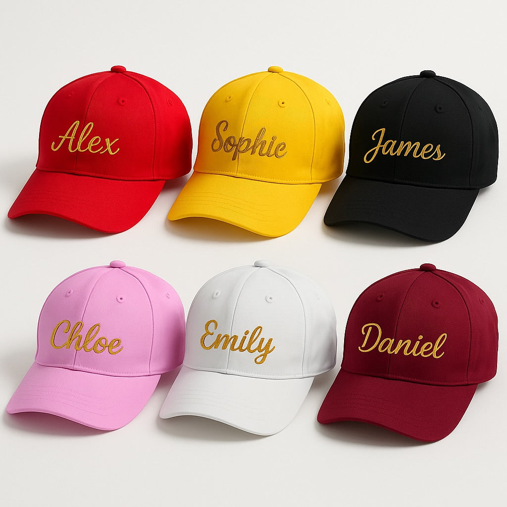 Personalized Name Caps
